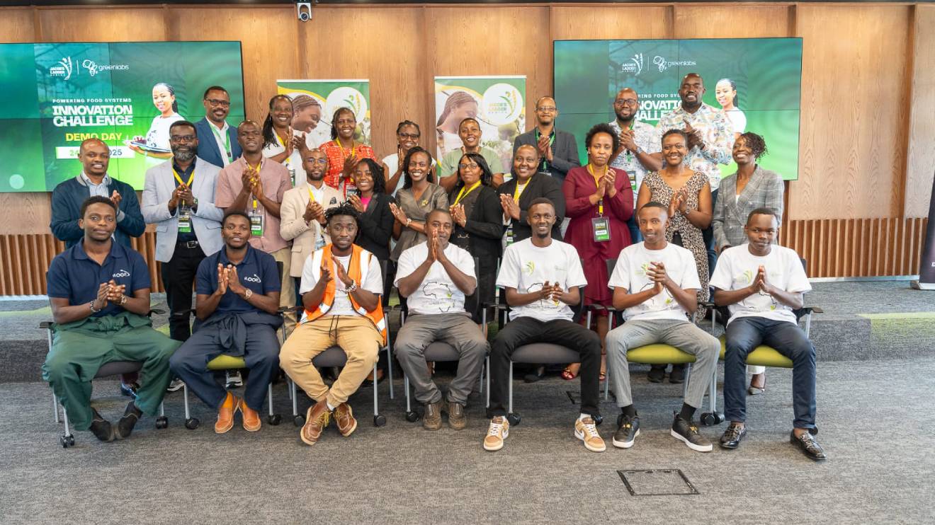 Participants in the Jacob's Ladder Africa’s Greenlabs Demo Day. PHOTO/COURTESY